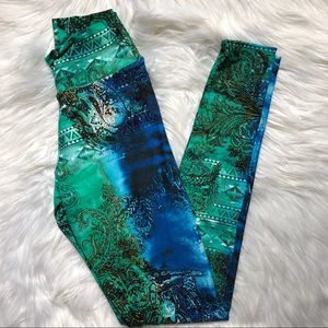 Liquido Tie Die Sexy full length leggings